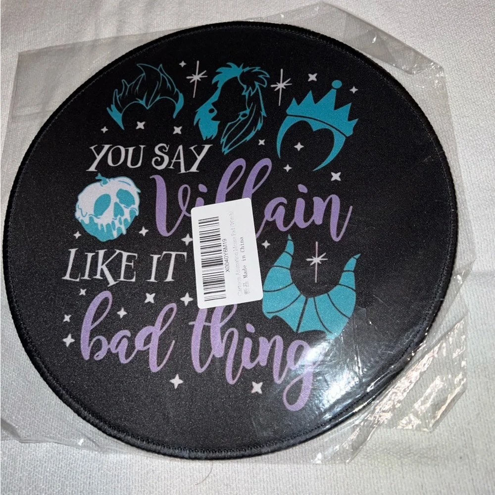 Disney villan mouse pad